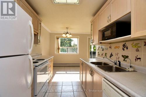 401 - 2411 New Street, Burlington, ON - Indoor Photo Showing Kitchen With Double Sink