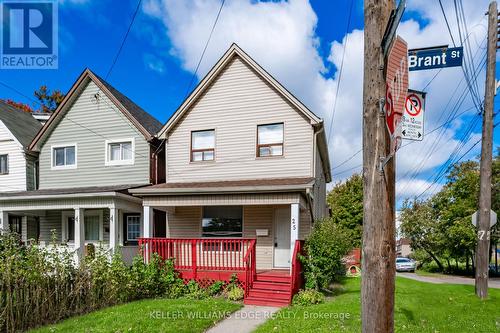 25 Brant Street, Hamilton, ON - Outdoor With Deck Patio Veranda With Facade