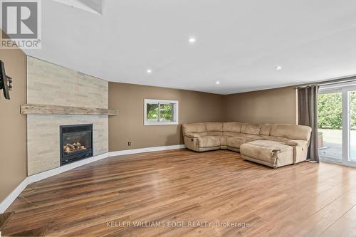 1287 Windham Road 2, Norfolk, ON - Indoor Photo Showing Living Room With Fireplace