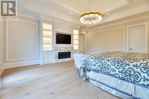 41 Edgar Avenue, Richmond Hill, ON - Indoor Photo Showing Bedroom With Fireplace