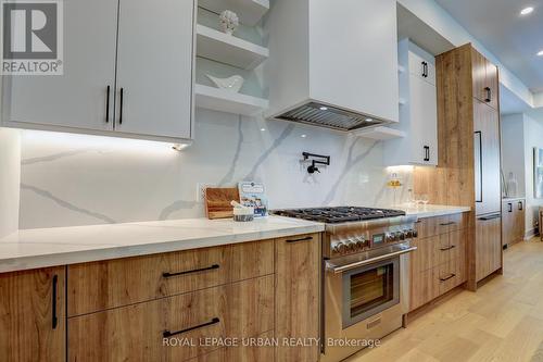 128 Floyd Avenue, Toronto, ON - Indoor Photo Showing Kitchen With Upgraded Kitchen