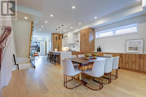 128 Floyd Avenue, Toronto, ON - Indoor Photo Showing Dining Room