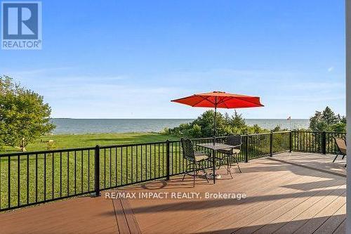 263 Lakeshore Road, Brighton, ON - Outdoor With Deck Patio Veranda With View