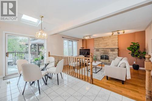 187 Municipal Street, Guelph, ON - Indoor Photo Showing Dining Room With Fireplace