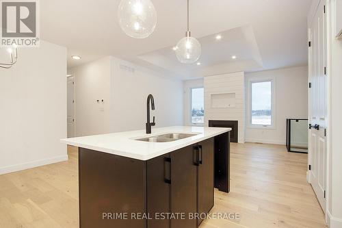 71 - 11 Coastal Crescent, Lambton Shores (Grand Bend), ON - Indoor Photo Showing Kitchen With Double Sink