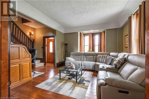 164 Queen Street N, Durham, ON - Indoor Photo Showing Living Room