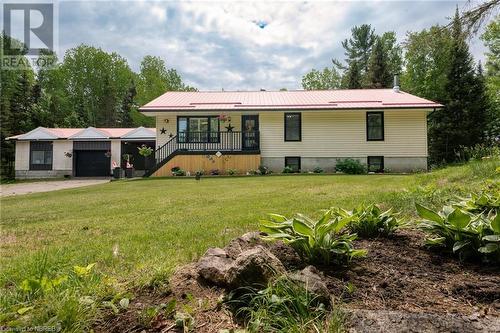 668 Lavigne Road, Corbeil, ON - Outdoor With Deck Patio Veranda