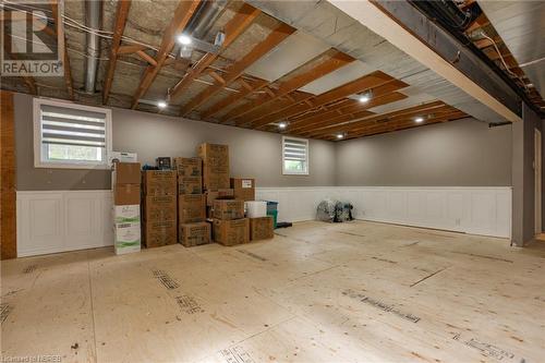 668 Lavigne Road, Corbeil, ON - Indoor Photo Showing Basement