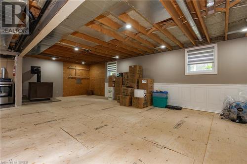 668 Lavigne Road, Corbeil, ON - Indoor Photo Showing Basement