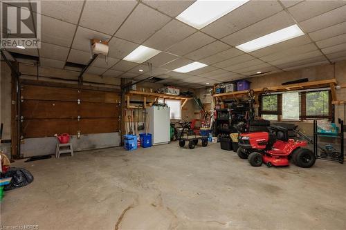 668 Lavigne Road, Corbeil, ON - Indoor Photo Showing Garage