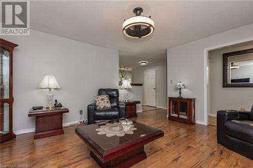 668 Lavigne Road, Corbeil, ON - Indoor Photo Showing Living Room