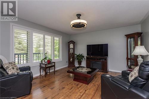 668 Lavigne Road, Corbeil, ON - Indoor Photo Showing Living Room