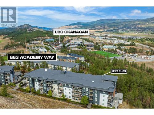 883 Academy Way Unit# Ph3, Kelowna, BC - Outdoor With View