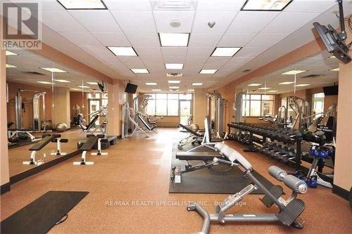 1206 - 4090 Living Arts Drive, Mississauga, ON - Indoor Photo Showing Gym Room