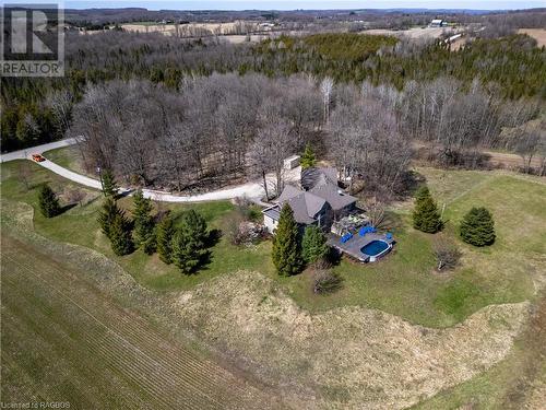 huge back yard oasis - 740494 10 Sideroad, Chatsworth (Twp), ON - Outdoor With View