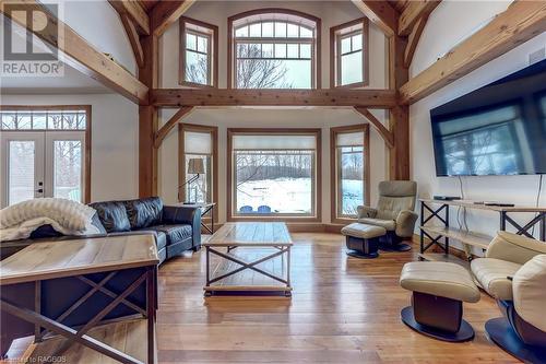 bright and beautiful in any season - 740494 10 Sideroad, Chatsworth (Twp), ON - Indoor Photo Showing Living Room