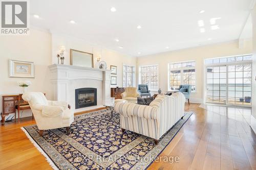 75 Indian Trail, Collingwood, ON - Indoor Photo Showing Living Room With Fireplace