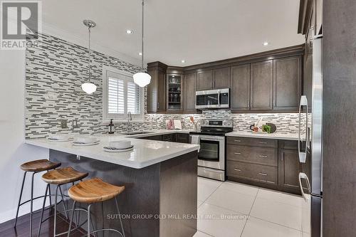 8 Lillibet Road, Toronto, ON - Indoor Photo Showing Kitchen With Stainless Steel Kitchen With Upgraded Kitchen