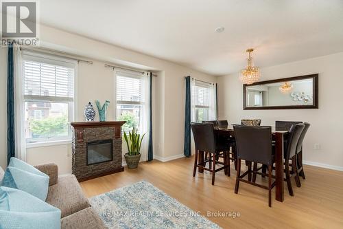 39 Vanhorne Close, Brampton, ON - Indoor With Fireplace