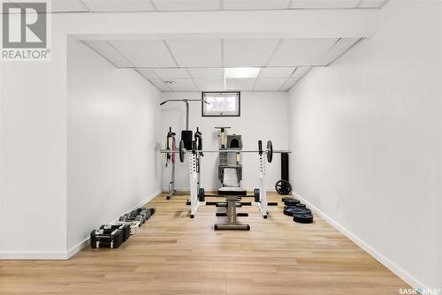 202 Maclean Street, Raymore, SK - Indoor Photo Showing Gym Room