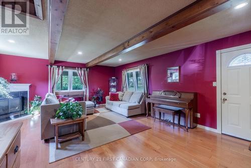 5235 4 Line, St. Marys (21 - St. Marys), ON - Indoor Photo Showing Living Room With Fireplace