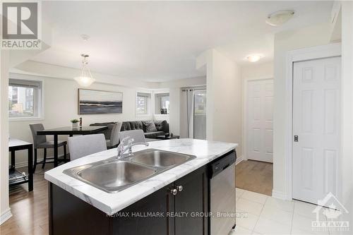 1 - 105 Bluestone, Ottawa, ON - Indoor Photo Showing Kitchen With Double Sink