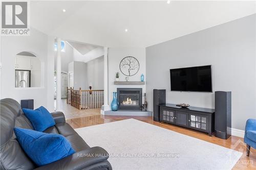 455 Potvin Avenue, Clarence-Rockland, ON - Indoor Photo Showing Living Room With Fireplace