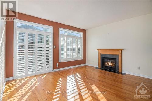 192 Felicity Crescent, Ottawa, ON - Indoor Photo Showing Living Room With Fireplace