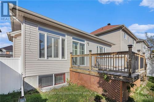 192 Felicity Crescent, Ottawa, ON - Outdoor With Deck Patio Veranda With Exterior