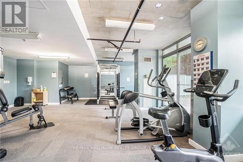 704 - 179 George Street, Ottawa, ON - Indoor Photo Showing Gym Room