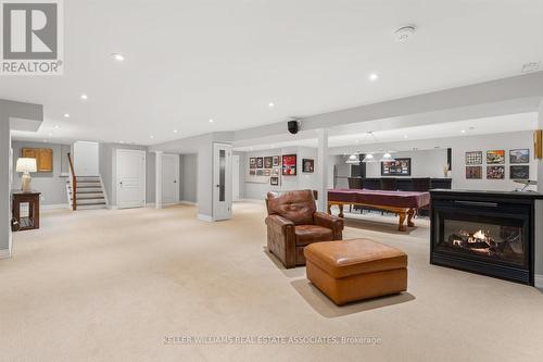 621 Cranleigh Court, Mississauga, ON - Indoor With Fireplace