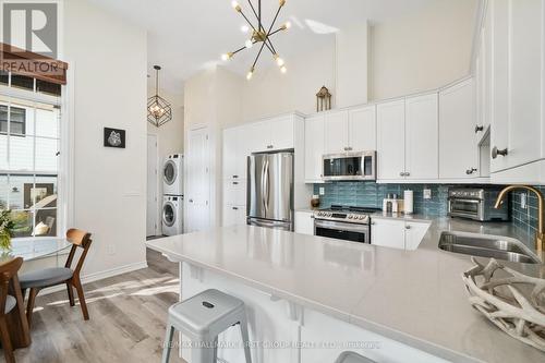 729 Wilkins Gate, Cobourg, ON - Indoor Photo Showing Kitchen With Stainless Steel Kitchen With Double Sink With Upgraded Kitchen