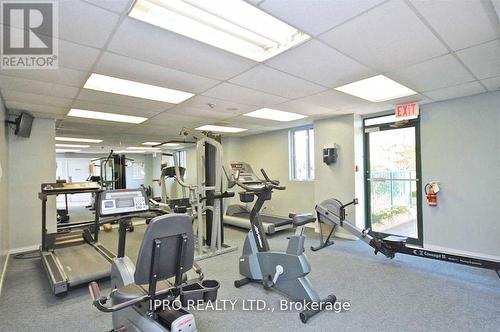 2114 - 115 Hillcrest Avenue, Mississauga, ON - Indoor Photo Showing Gym Room