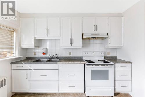 139 Stanley Street, Sudbury, ON - Indoor Photo Showing Kitchen With Double Sink