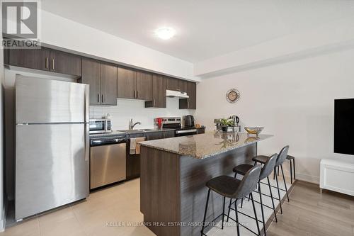 508 - 8 Culinary Lane, Barrie, ON - Indoor Photo Showing Kitchen With Upgraded Kitchen