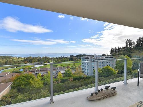 502-748 Sayward Hill Terr, Saanich, BC - Outdoor With Balcony With View