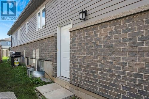 Unit 2 separate Side Entrance - 169 Wedgewood Drive, Woodstock, ON - Outdoor With Exterior