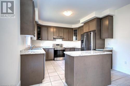 648 Mcgill Lane, Woodstock, ON - Indoor Photo Showing Kitchen With Double Sink