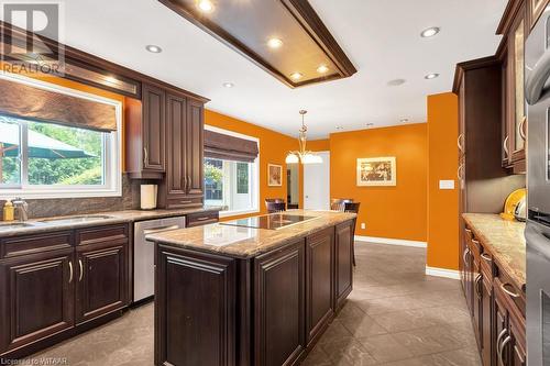 15 Chesham Place, Woodstock, ON - Indoor Photo Showing Kitchen With Double Sink