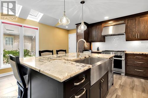 667 Lansdowne Avenue, Woodstock, ON - Indoor Photo Showing Kitchen With Stainless Steel Kitchen With Upgraded Kitchen