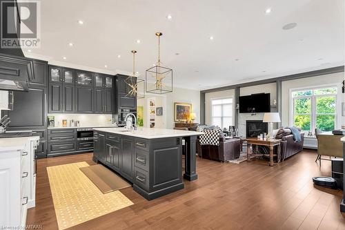 241 Tamarack Boulevard, Woodstock, ON - Indoor Photo Showing Kitchen With Upgraded Kitchen