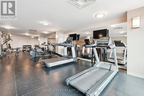 406 - 37 Ellen Street, Barrie, ON - Indoor Photo Showing Gym Room