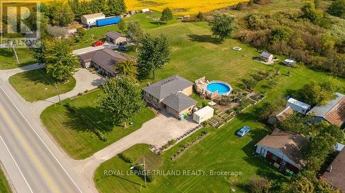 Overhead view - 285 Appin Road, Southwest Middlesex (Glencoe), ON - Outdoor With View