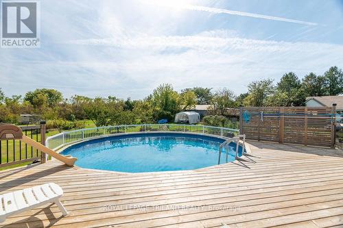 Above Grade pool - 285 Appin Road, Southwest Middlesex (Glencoe), ON - Outdoor With Above Ground Pool