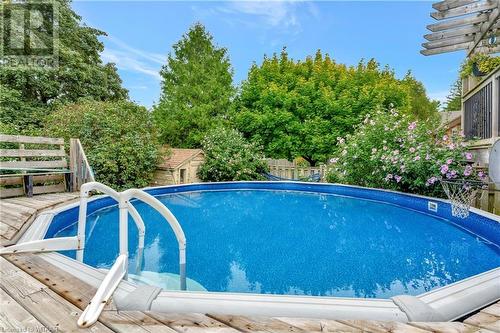 10 Graydon Drive, Mount Elgin, ON - Outdoor With Above Ground Pool With Backyard