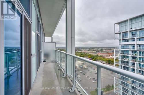 1910 - 55 Speers Road, Oakville, ON - Outdoor With Balcony With View With Exterior