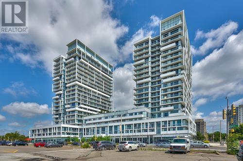 1910 - 55 Speers Road, Oakville, ON - Outdoor With Facade