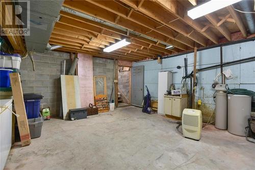 3951 County Road 18 Road, Prescott, ON - Indoor Photo Showing Basement