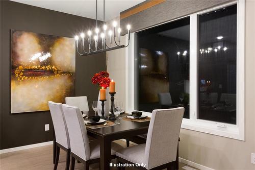 69 Crocus Lane, Winnipeg, MB - Indoor Photo Showing Dining Room