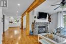 1 Water Street, Kawartha Lakes (Lindsay), ON  - Indoor Photo Showing Living Room With Fireplace 